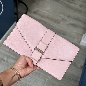 Kate Spade Soft Baby Pink Wristlet Clutch